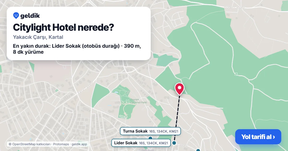 Where is Citylight Hotel: map with its location and the nearest stops, with walking times