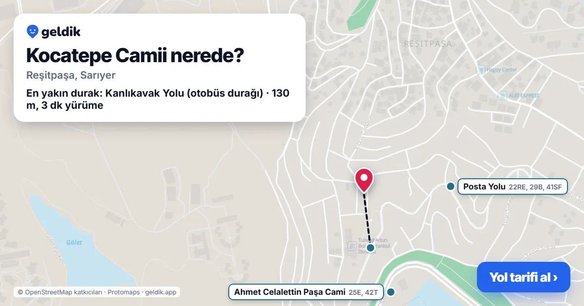 Kocatepe Camii nerede: haritada konumu ve en yakın duraklar, yürüme süreleriyle